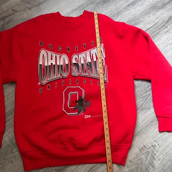 Ohio State University Red Sweatshirt - Picture 5 of 8